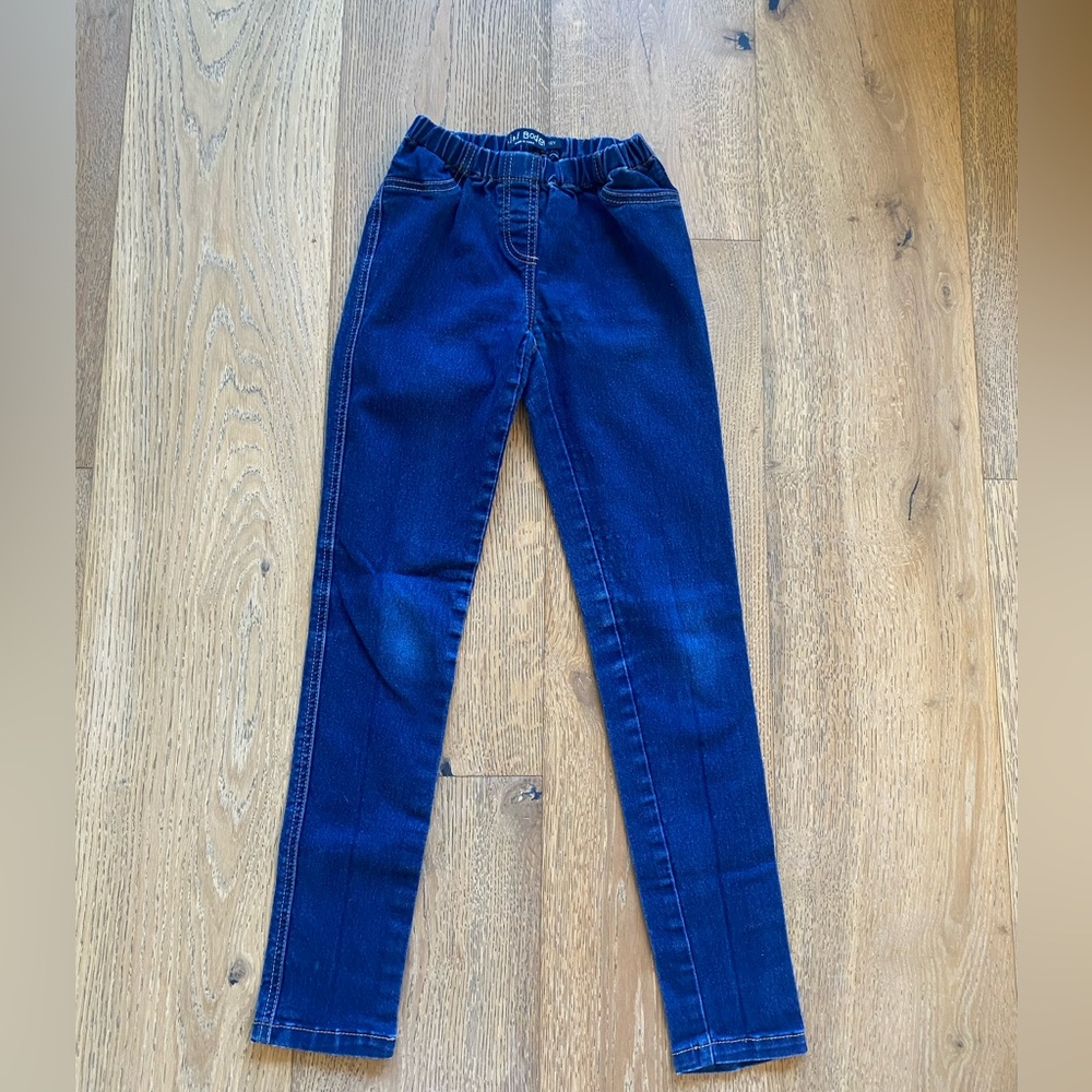 Mini Boden Girls Jegging Jeans Denim Sz 12 EUC